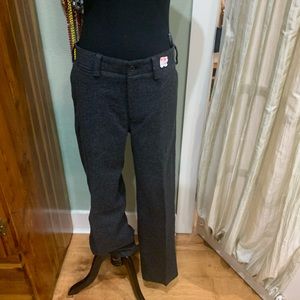 Gray Wool Ralph Lauren Pants